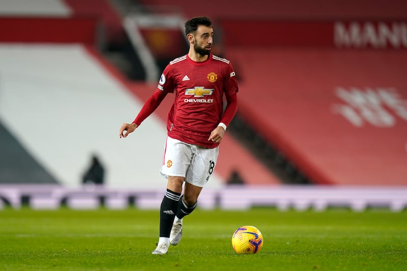 =2) Bruno Fernandes (Manchester United) 12 assists in 37 games. Getty