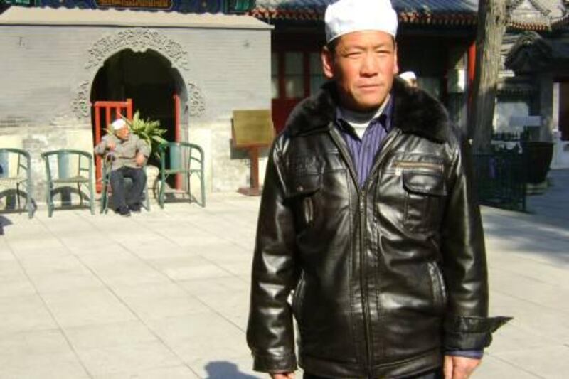 Zhang Kebao, 42, a peasant farmer and member of the Hui ethnic minority in China who is unable to afford to go on the haj pilgrimage to Mecca.

Credit: Danile Bardsley/The National