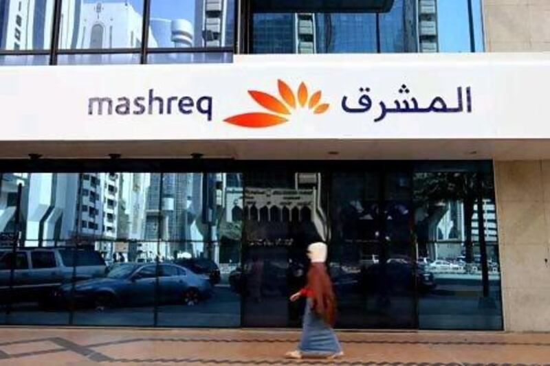 Mashreq bank's salary package includes free online remittances and a free credit card with no fall-below fees. Stephen Lock / The National