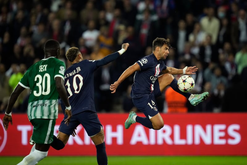 Juan Bernat – 6. Struggled to clear the danger when Seck drilled forward into the final third before Marquinhos cleared, but on the whole he got his foot into his fair share of tackles and linked well with Mbappe. AP