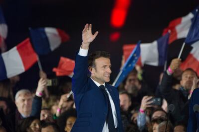 Emmanuel Macron was re-elected as president in April but his party must now battle for a renewed majority in parliament. Bloomberg