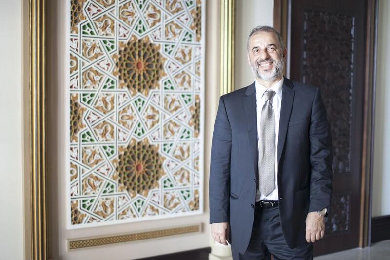 Hesham Amin, managing director of Mabani Engineering Consulting, which undertook the Dh200 million construction of Sheikh Zayed Mosque in Fujairah. Reem Mohammed / The National