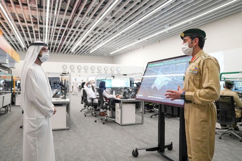 Sheikh Mohammed is told about the preparations.