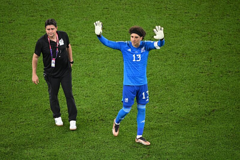 Mexico goalkeeper Guillermo Ochoa after the match. Getty