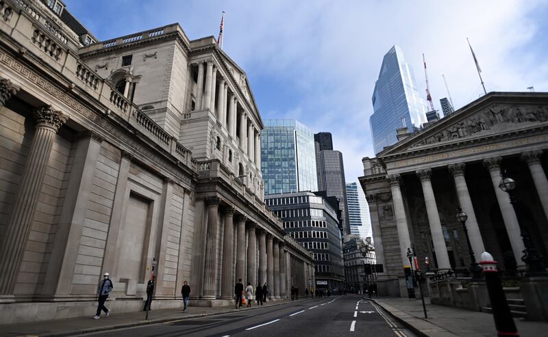 The Bank of England surprised analysts by holding interest rates at the same level. EPA