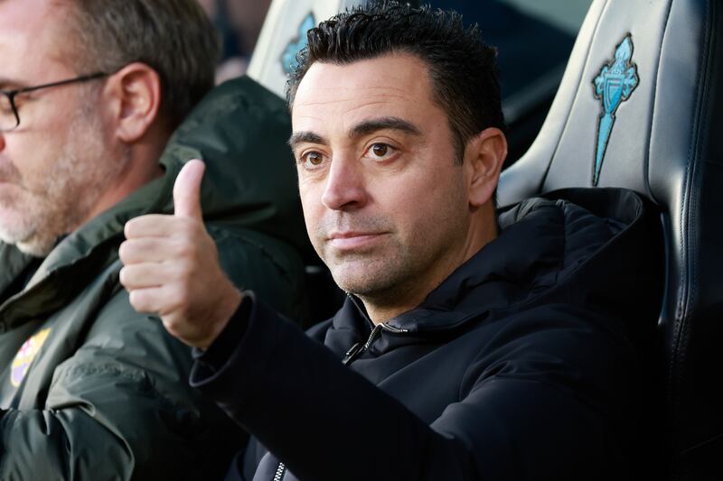 Xavi Hernandez will be aiming to guide Barcelona to the Champions League quarter-finals for the first time in four years. EPA