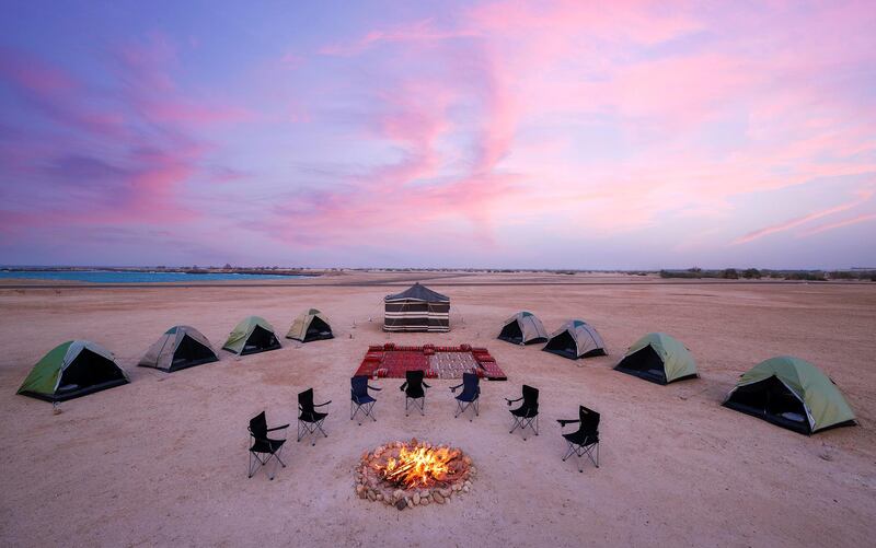 Get back to nature with a stay on Sir Bani Yas Island.