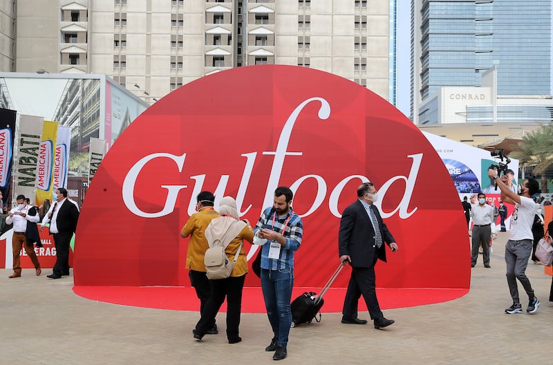 Gulfood, the annual food and beverage trade show, launched its 27th season on February 13. All photos: Pawan Singh / The National
