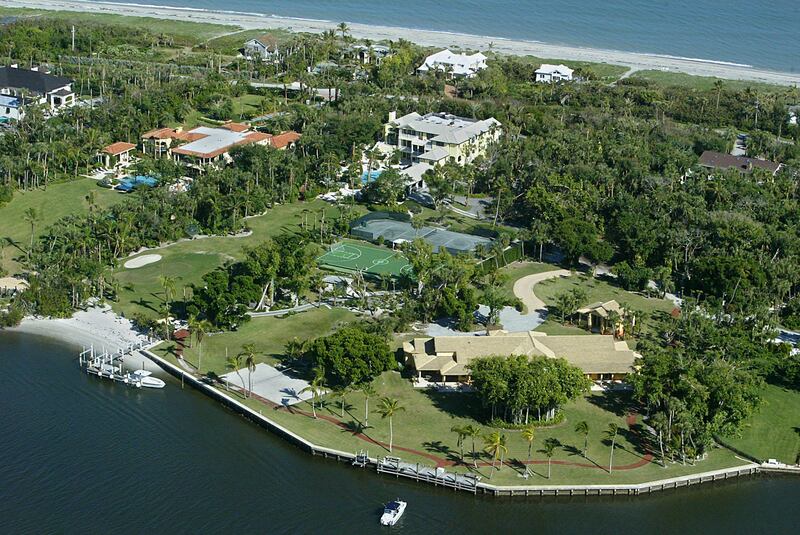 Tiger Woods bought the former Chuck Curcio estate, a four-hectare site on Florida's Jupiter Island. Photo: Alamy