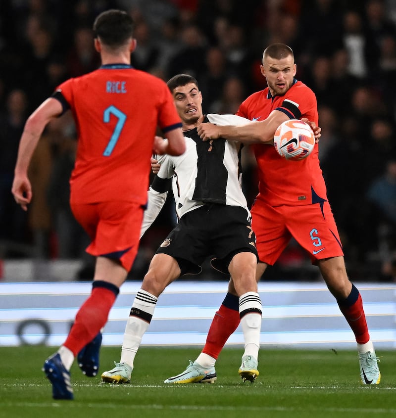 Eric Dier 8: In-form Tottenham defender looked very comfortable in similar defensive set-up as his club side. The polar opposite to defensive partner Maguire and has played his way into the starting XI. AFP
