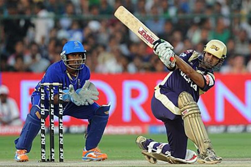 Gautam Gambhir, in action above for the Kolkata Knight Riders, is among the modern day players to have benefited from the influx of money brought into cricket by the Indian Premier League.
