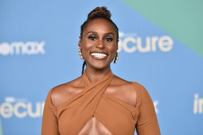 Issa Rae's 'Insecure' won outstanding comedy series and outstanding actress in a comedy series at the 2022 NAACP Image Awards on February 26. AP Photo
