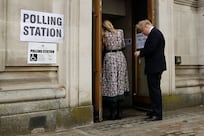 Boris Johnson blocked from polling station after forgetting ID