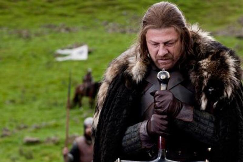 Sean Bean stars as Lord Eddard ‘Ned’ Stark in the HBO series Game of Thrones, which starts tomorrow in the UAE.