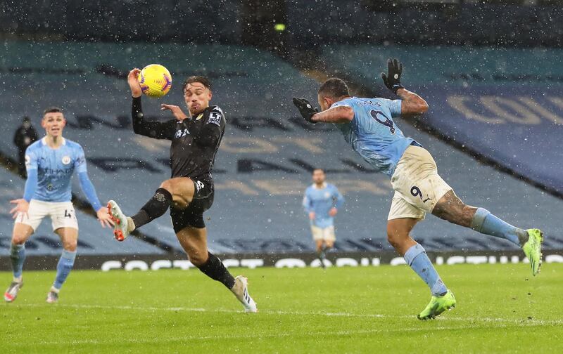 Gabriel Jesus (De Bruyne, 59) 6 – The game looked to be crying out for a proper No 9, but he looked rusty and not at the same pace as his teammates. Reuters