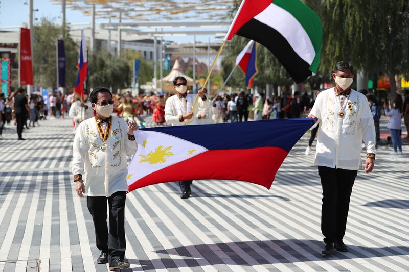 About half a million Filipinos live in the UAE.