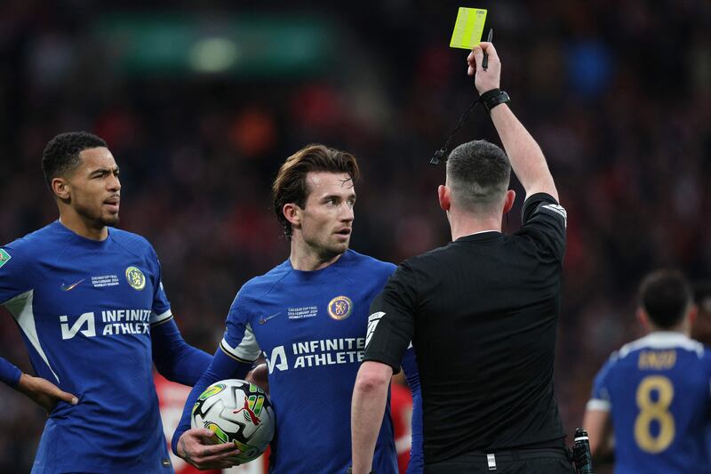 Another in Blue who could have been booked in opening 15 minutes, this one after poor first touch led to captain bundling over Bradley. Was booked for fracas with same player on edge of half-time but decent show for rest of game despite threat of red card hanging over him. AFP