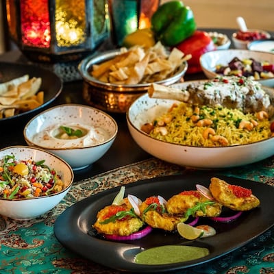Indian cuisine is on offer at Yas Island Rotana Abu Dhabi. Photo: @rangoli_yasisland / Instagram