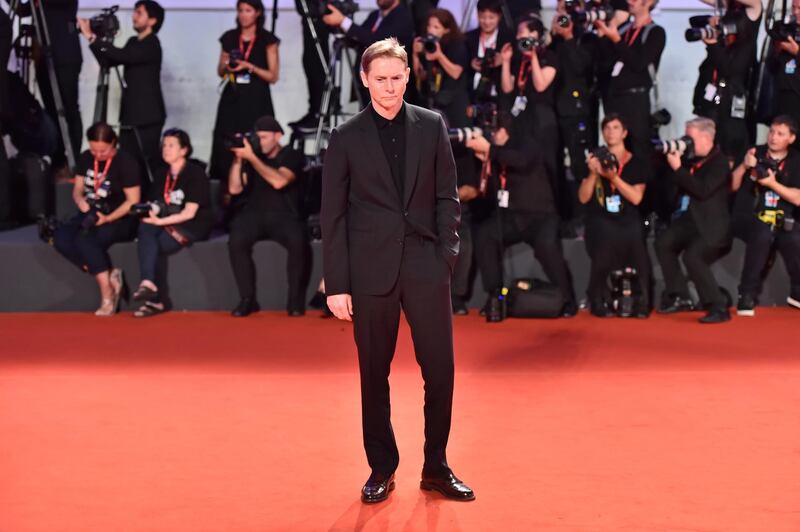 Sean Harris arrives for the screening of 'The King' on September 2, 2019 during the 76th Venice Film Festival. Getty