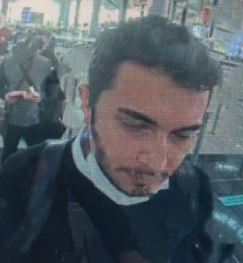A screen grab made from a CCTV released by Demiroren News Agency on April 22,2021 shows Thodex founder Faruk Fatih Ozer on passport control at Istanbul international airport.  Turkish prosecutors on April 22, 2021, opened an investigation after the Istanbul-based founder of a cryptocurrency exchange shut down his site and fled the country with a reported $2 billion in investors' assets.The Thodex website went dark after posting a mysterious message saying it was suspending trading for five days on April 21, because of an unspecified outside investment. - RESTRICTED TO EDITORIAL USE - MANDATORY CREDIT "AFP PHOTO /Demiroren News Agency  " - NO MARKETING - NO ADVERTISING CAMPAIGNS - DISTRIBUTED AS A SERVICE TO CLIENTS
 / AFP / Demiroren News Agency (DHA) / Handout / RESTRICTED TO EDITORIAL USE - MANDATORY CREDIT "AFP PHOTO /Demiroren News Agency  " - NO MARKETING - NO ADVERTISING CAMPAIGNS - DISTRIBUTED AS A SERVICE TO CLIENTS
