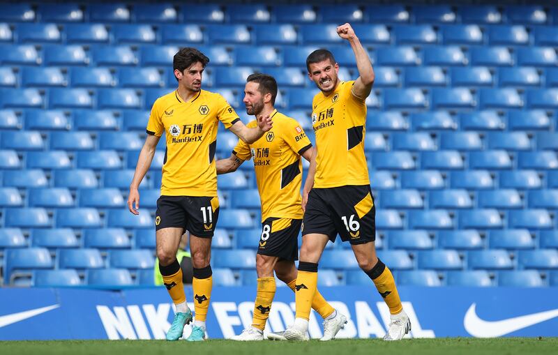 Francisco Trincao (Neves, 77’) – N/A. Hit a brilliant shot to give Wolves hope of getting back into the game, then had another effort that went marginally wide after some nice footwork. Getty