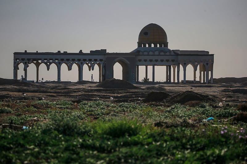 The runway was damaged by Israeli bulldozers in 2002.   