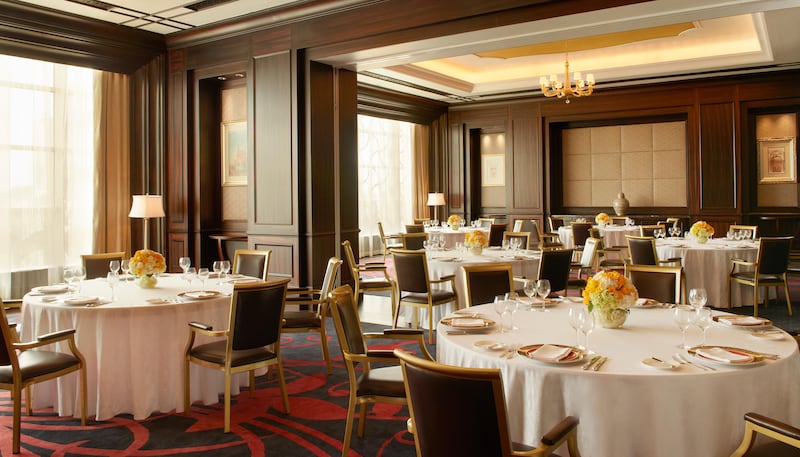 St Regis Abu Dhabi has about seven food and beverage outlets, including a restaurant by the British celebrity chef Gary Rhodes.