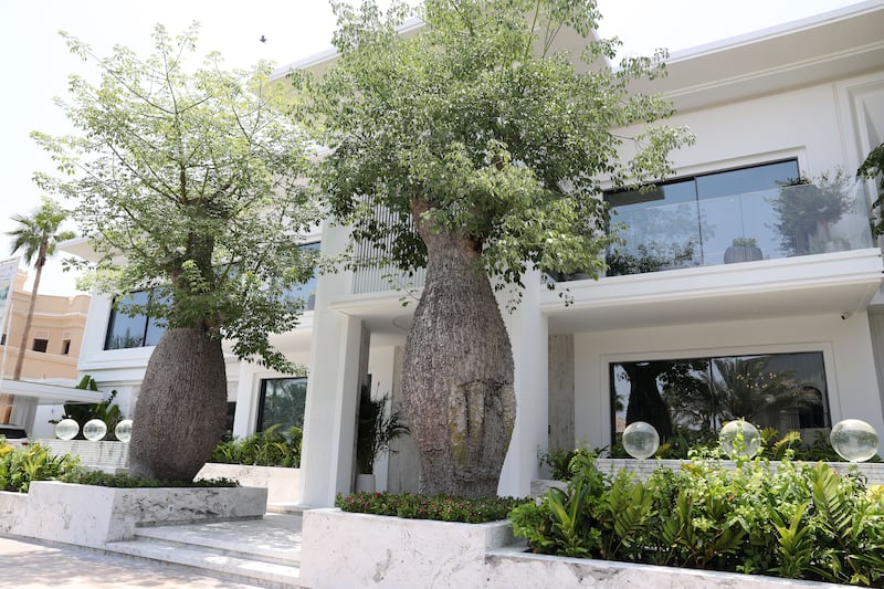 Splash founder Raza Beig's Dh160 million home on Palm Jumeirah, Dubai. All photos: Pawan Singh / The National