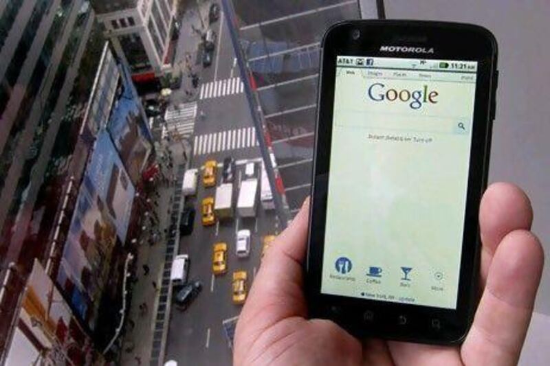 Google's software platform Android now dominates the smartphone market. Brendan McDermid / Reuters