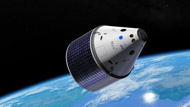 An artist impression of the Nyx capsule being developed by The Exploration Company.