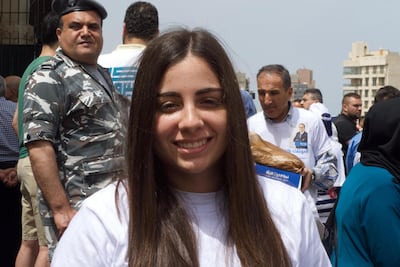 Dana Traboulsi, 24, from Beirut. May 6, 2018. 