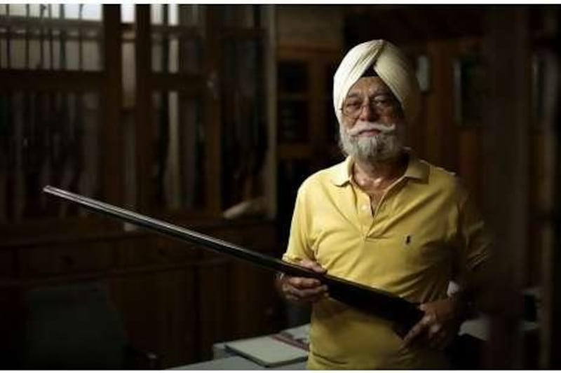 Increasingly strict gun laws have affected weapons dealers such as Tejinder Singh Ghei.