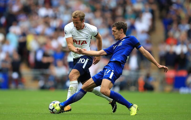 Centre back: Andreas Christensen (Chelsea) – The 21-year-old showed great maturity on his first Premier League start, handling Harry Kane well as Chelsea won. Mike Egerton / PA
