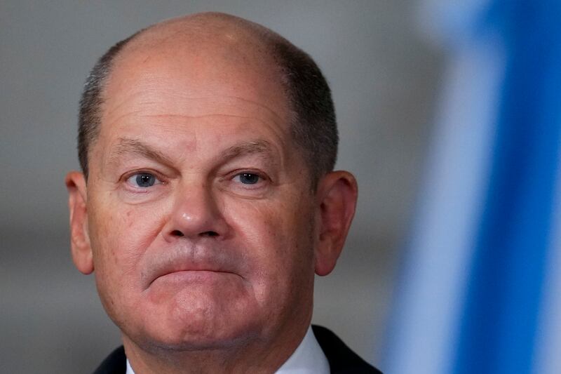 German Chancellor Olaf Scholz. AP