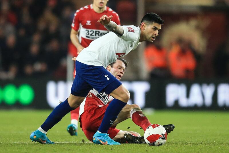 Cristian Romero – 6. The Argentine was shown a yellow card when he barged into a heated moment between Howson and Kane. He later put a stop to an overloaded Spurs’ box in extra time to block Tavernier’s shot. AFP