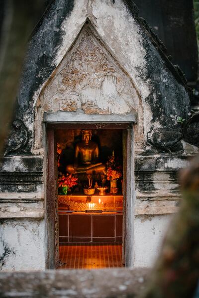 A shrine in Luang Prabang. Avani