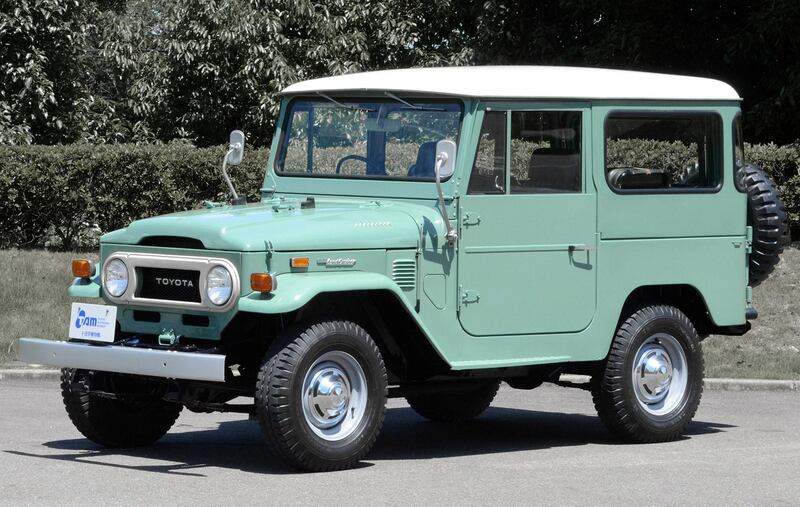 A 1974 Land Cruiser FJ40