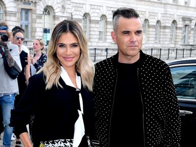 Robbie Williams and Ayda Field have put their British country home on the market for $9.2 million. Alamy 