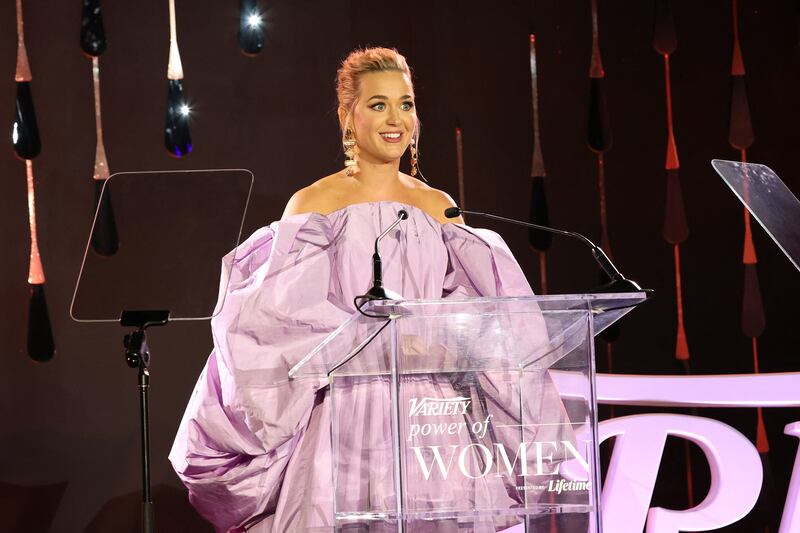 Katy Perry changed her name from Katheryn Elizabeth Hudson to avoid getting confused with actress Kate Hudson. Getty Images via AFP