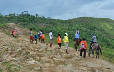 Tours take trekkers to the rim of the Taal volcano. Courtesy Ronan O'Connell