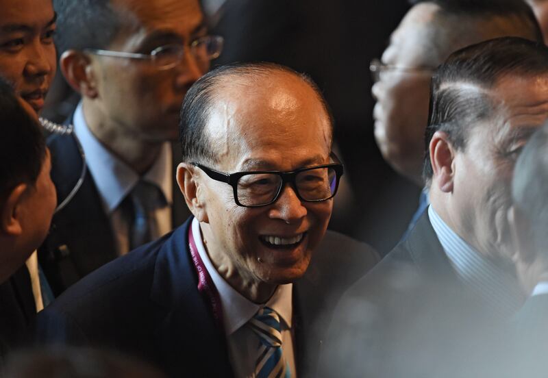 Li Ka-shing has gone from penniless immigrant to multi-billionaire over his illustrious career. Anthony Wallace : AP