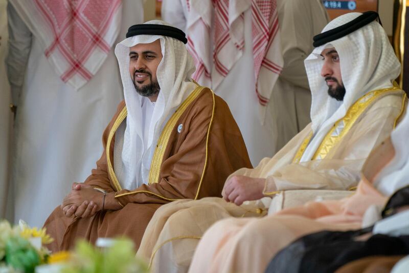 *** GENERAL CAPTION ***
TAIF, SAUDI ARABIA - September 22, 2018: HH Sheikh Mohamed bin Zayed Al Nahyan, Crown Prince of Abu Dhabi and Deputy Supreme Commander of the UAE Armed Forces (), attends the concluding ceremony of the Saudi Crown Prince Camel Festival.

( Mohamed Al Hammadi / Crown Prince Court - Abu Dhabi )