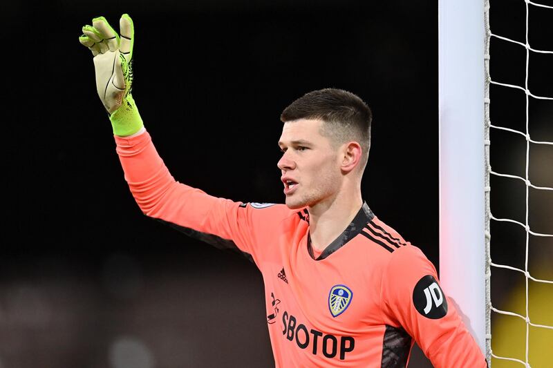 LEEDS UNIOTED RATINGS: Illan Meslier - 7, Made a superb save to deny Maja, was decisive with a punch and made a good save to stop Anguissa. Had to save his teammates after mistakes a few times. Getty