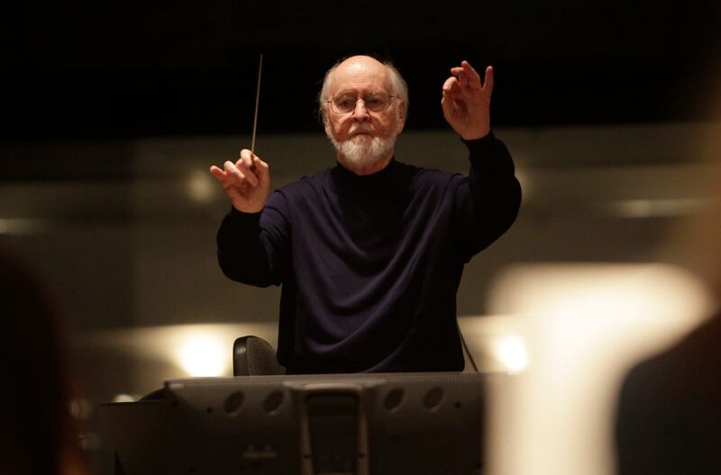 Five-time Oscar-winning composer John Williams is willing to score another film if the right one comes along. AP