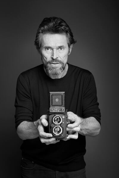 A shot of actor Willem Dafoe. Courtesy Riccardo Ghilardi