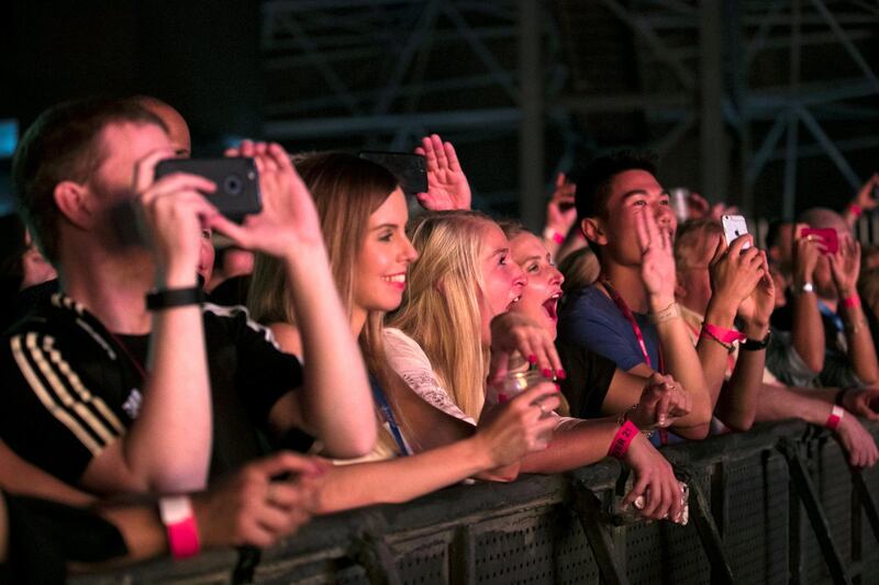 ABU DHABI, UNITED ARAB EMIRATES - NOV 23:

Calvin Harris concert at Yas Du Arena

(Photo by Reem Mohammed/The National)

Reporter: