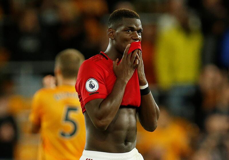 It has been a difficult week for Pogba. Reuters