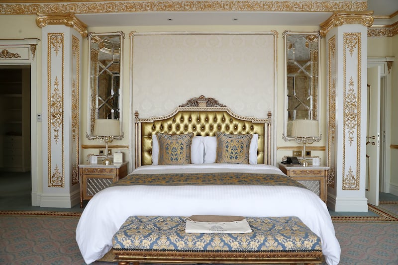 A bedroom in a Raffles Imperial Villa