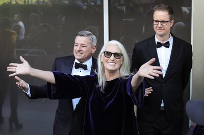 New Zealand director Jane Campion attends the 27th Critics Choice Awards at the Fairmont Century Plaza Hotel. EPA