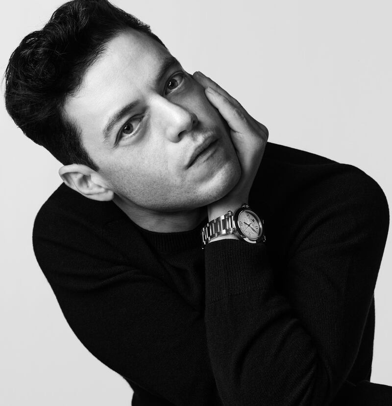 Actor Rami Malek stars in the new Cartier campaign. Courtesy Cartier